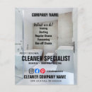 Zoek naar schoonmaken flyers Reiniger