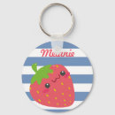 Zoek naar kawaii sleutelhangers Aardbeien
