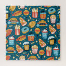 Zoek naar restaurant puzzels Patroon