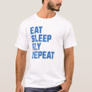 Zoek naar eet slaap tshirts Vliegtuig