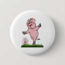 Zoek naar varkens buttons Grappig