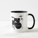 Zoek naar drummer mokken Trommel