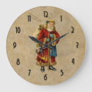Zoek naar de vintage kerstman kunst Rood