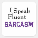 Zoek naar sarcasme stickers Humor