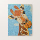 Zoek naar giraffen puzzels Afrika