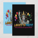 Zoek naar liberty uitnodigingen Standbeeld van de vrijheid