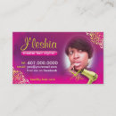 Zoek naar schoonheidssalon afsprakenkaartjes Kapsalon