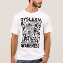Zoek naar dyslexie tshirts Bewustwording