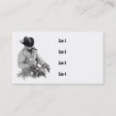 Zoek naar cowboy visitekaartjes Western