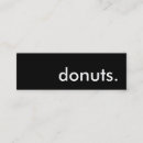 Zoek naar donut visitekaartjes Bakkerij