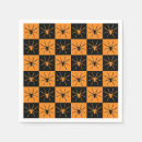Zoek naar spinnen servetten Halloween patroon