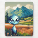 Zoek naar aliens muismatten Muispad