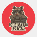 Zoek naar grappige panda stickers Vuilnisbak