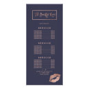 Zoek naar salon service menu reclamekaarten Make up