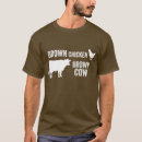 Zoek naar bruine kip tshirts Grappig