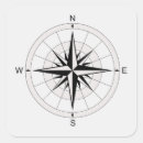 Zoek naar navigatie kompas stickers Richting