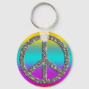 Zoek naar peace sleutelhangers Symbool