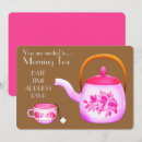 Zoek naar theepot uitnodigingen Middagthee