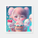 Zoek naar kawaii servetten Meisje