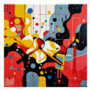 Zoek naar beweging posters Geometrisch