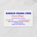 Zoek naar obama visitekaartjes Barack