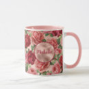 Zoek naar ouderwets mokken Bloemen