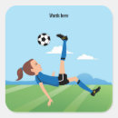 Zoek naar voetbal meisje stickers Speler
