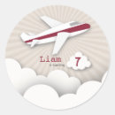 Zoek naar rood vliegtuig stickers Verjaardag