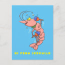 Zoek naar garnalen briefkaarten Grappig