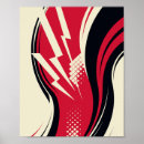 Zoek naar bliksem posters Abstract