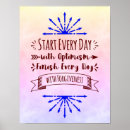 Zoek naar optimisme posters Inspirerend