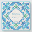 Zoek naar aqua blauw onderzetters Gast