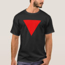 Zoek naar rode driehoek tshirts Rood