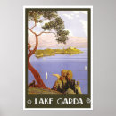 Zoek naar vintage lake posters Meer garda