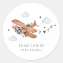 Zoek naar vliegtuig baby shower stickers Voor kinderen