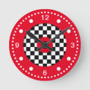 Zoek naar witte stippen klokken Retro