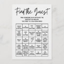Zoek naar bruids bingo uitnodigingen Minimalistisch
