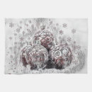 Zoek naar kerstdecoratie keuken handdoeken Sneeuw