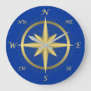 Zoek naar navigatie klokken Blauw