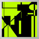 Zoek naar limoen posters Geometrisch