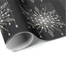 Zoek naar kristal cadeaupapier Zwart