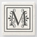 Zoek naar letter m onderzetters Elegant