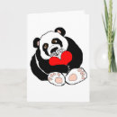 Zoek naar de panda draagt kaarten Dag