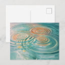 Zoek naar rimpels briefkaarten Water