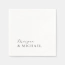 Zoek naar bruidegom servetten Koppel