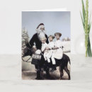 Zoek naar oude kerstman kaarten Retro