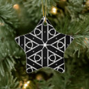 Zoek naar geometrisch patroon ornamenten Zwart