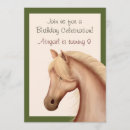 Zoek naar palomino uitnodigingen Pony