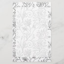 Zoek naar zwarte witte bloemen briefpapier Voor haar