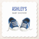 Zoek naar blauw baby shower onderzetters Aanstaande moeder